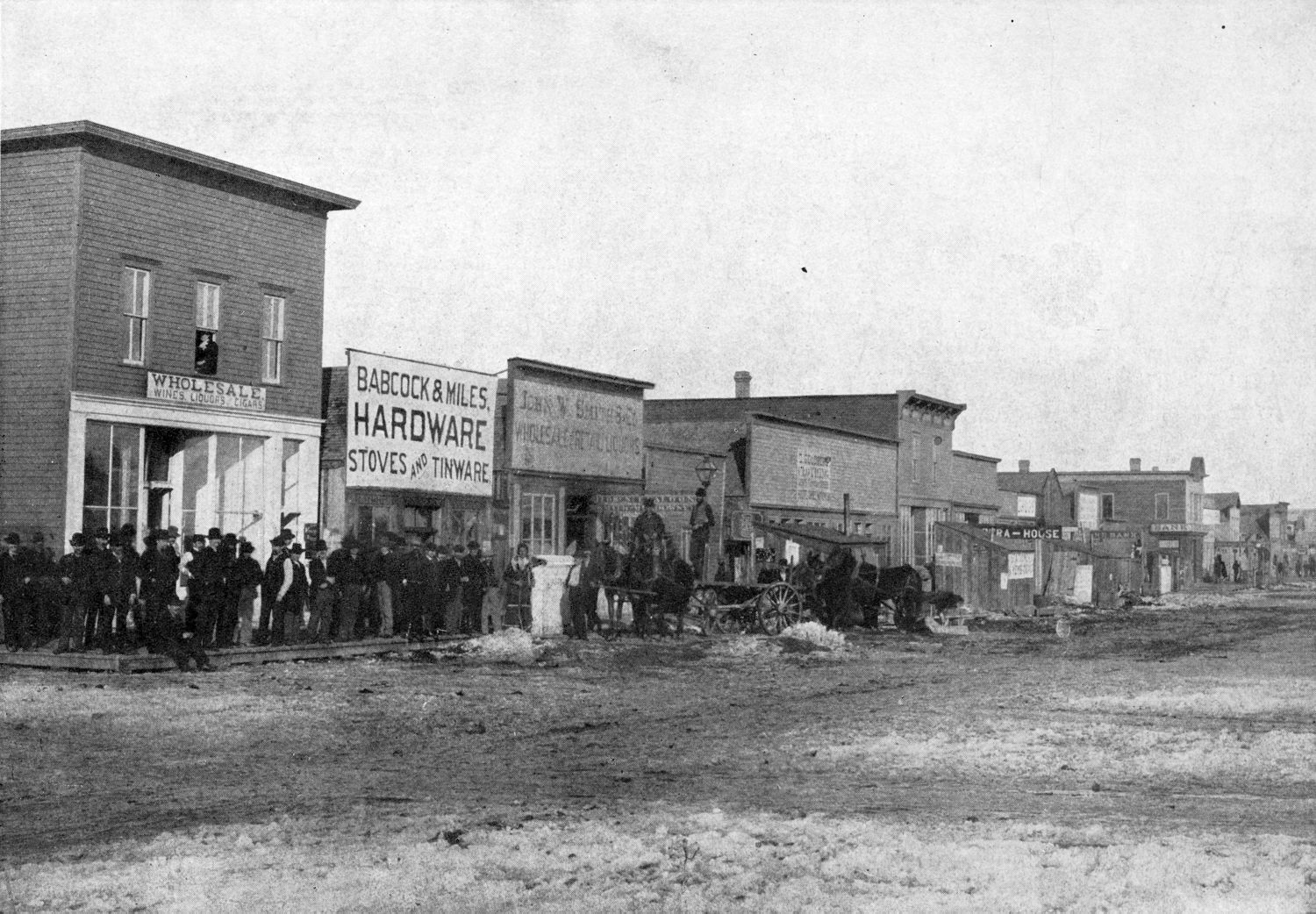 Montana Avenue, 1883